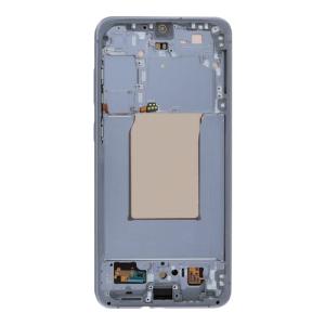 OLED Assembly With Frame Compatible Samsung for Galaxy S25 FE 5G (Premium) (120Hz) - Jetblack