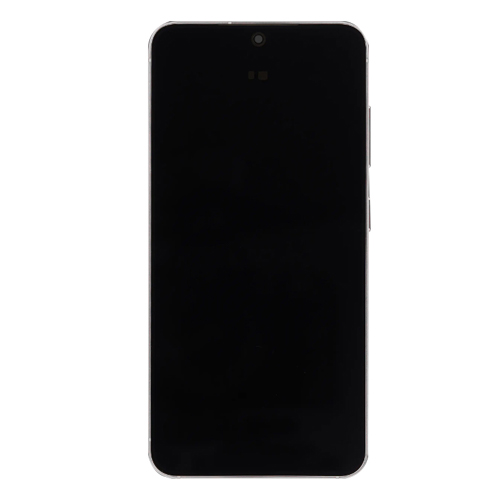 OLED Assembly With Frame Compatible Samsung for Galaxy S25 Plus 5G (Refurbished) - Silver Shadow