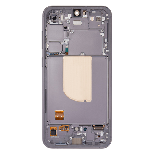 OLED Assembly With Frame Compatible for Galaxy S23 FE 5G (Premium) - Graphite