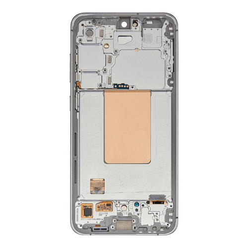 OLED Assembly With Frame Compatible for Galaxy S24 FE 5G (Refurbished) - Gray