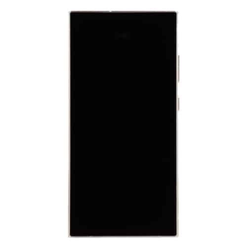 Service Pack - Battery and OLED Assembly With Frame Compatible for Galaxy S24 Ultra 5G - Titanium Gray