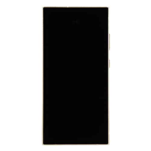 OLED Assembly With Frame Compatible for Galaxy S24 Ultra 5G (Refurbished) - Titanium Yellow