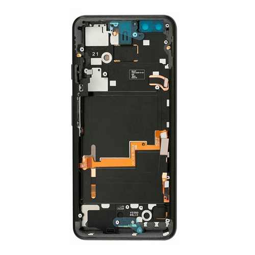 OLED Assembly With Frame Compatible for Google Pixel 3 (Refurbished) - Black