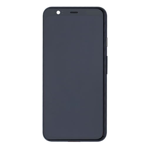 OLED Assembly With Frame Compatible for Google Pixel 4 (Refurbished) - Just Black