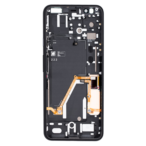 OLED Assembly With Frame Compatible for Google Pixel 4 XL (Refurbished) - Just Black