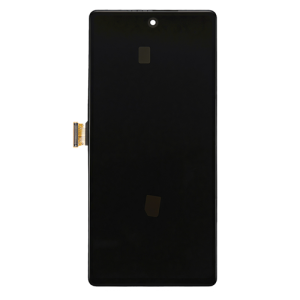 OLED Assembly With Frame Compatible for Google Pixel 6a (Without Fingerprint Sensor) (Premium) - All Colors
