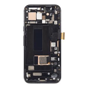 OLED Assembly With Frame Compatible for Google Pixel 8a (Refurbished) - Obsidian