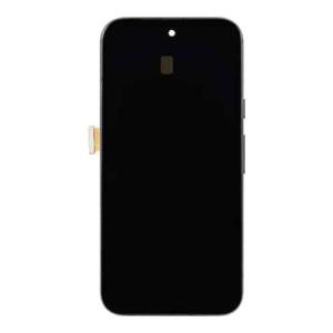 OLED Assembly With Frame Compatible for Google Pixel 8a (Refurbished) - Obsidian