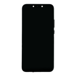 LCD Assembly With Frame Compatible for Huawei Mate 20 lite (Refurbished) - Black