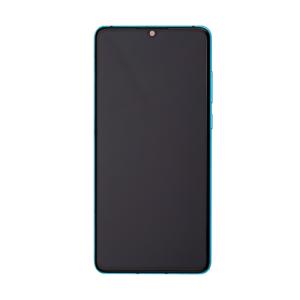 OLED Assembly With Frame Compatible for Huawei P30 (Premium) - Aurora Blue