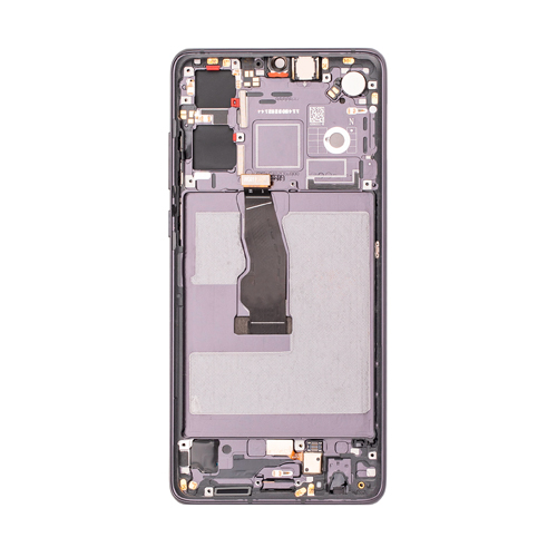 OLED Assembly With Frame Compatible for Huawei P30 (Premium) - Black