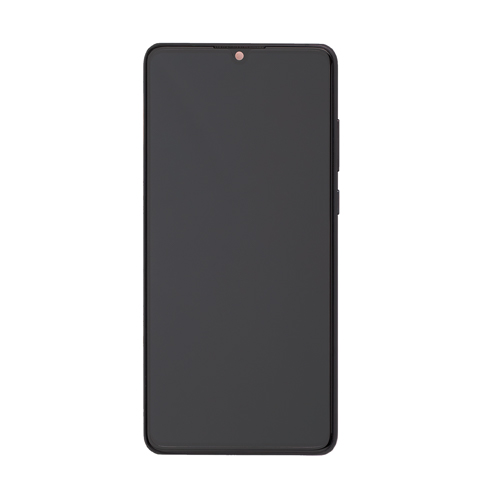 OLED Assembly With Frame Compatible for Huawei P30 (Refurbished) - Black
