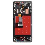 OLED Assembly With Frame Compatible for Huawei P30 Pro (Refurbished) - Black