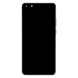 OLED Assembly With Frame Compatible for Huawei P40 Pro (Refurbished) - Black