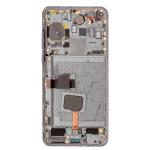OLED Assembly With Frame Compatible for Huawei P40 (Refurbished) - Black
