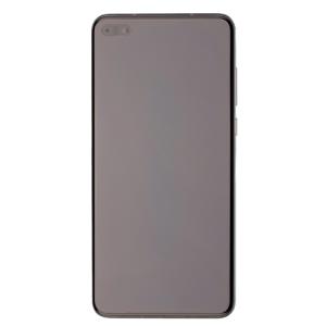 OLED Assembly With Frame Compatible for Huawei P40 (Refurbished) - Black