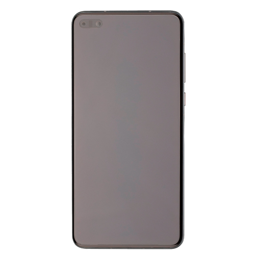 OLED Assembly With Frame Compatible for Huawei P40 (Refurbished) - Black