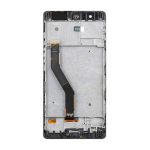 OLED Assembly With Frame Compatible for Huawei P9 Plus (Refurbished) - Black