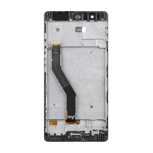 OLED Assembly With Frame Compatible for Huawei P9 Plus (Refurbished) - Black