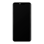 OLED Assembly With Frame Compatible for LG G8X ThinQ / V50S ThinQ (Refurbished) - Black