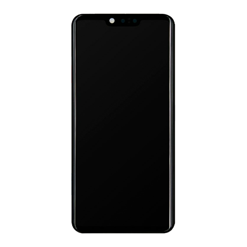 OLED Assembly With Frame Compatible for LG G8X ThinQ / V50S ThinQ (Refurbished) - Black