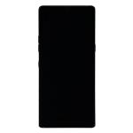OLED Assembly With Frame Compatible for LG Velvet 5G (Refurbished) - Black