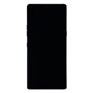 OLED Assembly With Frame Compatible for LG Velvet 5G (Refurbished) - Black