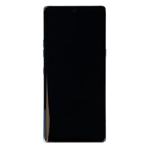 OLED Assembly With Frame Compatible for LG Velvet 5G (Refurbished) - Silver