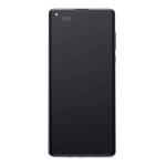 OLED Assembly With Frame Compatible for Motorola Moto Edge 5G (XT2063 / 2020) (Refurbished) - Solar Black