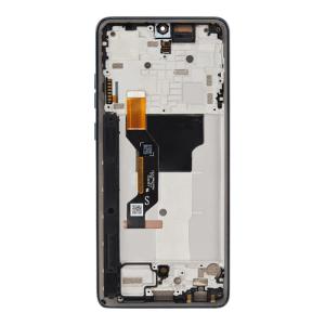 OLED Assembly With Frame Compatible for Motorola Moto G Stylus 5G (XT2517-3 / 2025) / Edge 60 Stylus (XT2517-4 / 2025) (Refurbished) - Pantone Gibraltar sea
