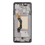 OLED Assembly With Frame Compatible for Motorola Moto Edge (XT2519 / 2025) (Refurbished) - Deep Forest