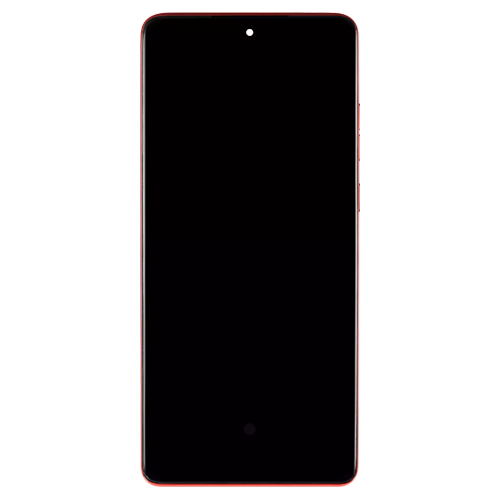 OLED Assembly With Frame Compatible for Motorola Moto G Stylus 5G (XT2419 / 2024) (Refurbished) - Scarlet Wave