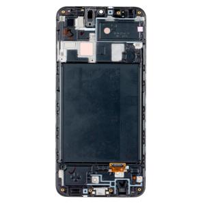 OLED Assembly With Frame Compatible for Samsung Galaxy A20 (A205F / 2019) (Refurbished) - Black