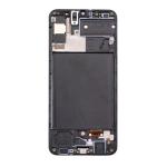 OLED Assembly With Frame Compatible for Samsung Galaxy A30S (A307 / 2019) (Premium) - Black