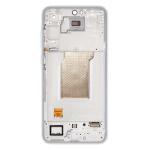 OLED Assembly With Frame Compatible for Samsung Galaxy A35 5G (A356 / 2023) (Refurbished) - Ice Blue