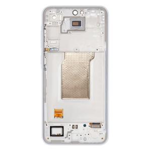 OLED Assembly With Frame Compatible for Samsung Galaxy A35 5G (A356 / 2023) (Refurbished) - Ice Blue