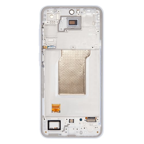 OLED Assembly With Frame Compatible for Samsung Galaxy A35 5G (A356 / 2023) (Refurbished) - Ice Blue