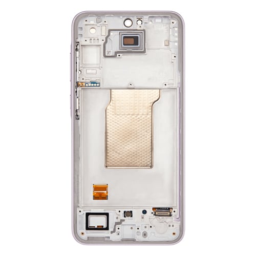 OLED Assembly With Frame Compatible for Samsung Galaxy A35 5G (A356 / 2023) (Refurbished) - Lilac