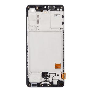 OLED Assembly With Frame Compatible for Samsung Galaxy A41 (A415 / 2020) (Refurbished) - Black