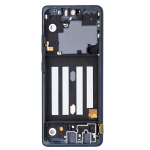 OLED Assembly With Frame Compatible for Samsung Galaxy A51 5G (A516 / 2020) (Premium) - Prism Cube Black