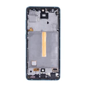 OLED Assembly With Frame Compatible for Samsung Galaxy A52 4G (A525 / 2021) / A52 5G (A526 / 2021) / A52S (A528 / 2021) (Refurbished) - Awesome Blue