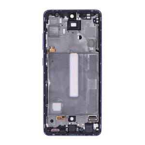 OLED Assembly With Frame Compatible for Samsung Galaxy A52 4G (A525 / 2021) / A52 5G (A526 / 2021) / A52S (A528 / 2021) (Refurbished) - Awesome Violet