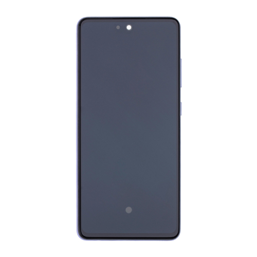 OLED Assembly With Frame Compatible for Samsung Galaxy A52 4G (A525 / 2021) / A52 5G (A526 / 2021) / A52S (A528 / 2021) (Refurbished) - Awesome Violet