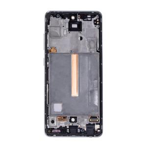 OLED Assembly With Frame Compatible for Samsung Galaxy A52 4G (A525 / 2021) / A52 5G (A526 / 2021) / A52S (A528 / 2021) (Refurbished) - Awesome White