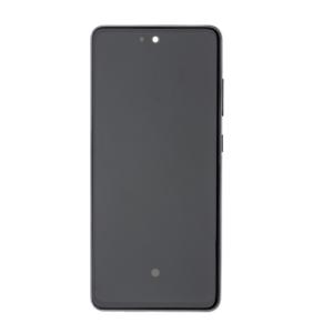 LCD Assembly With Frame Compatible for Samsung Galaxy A52 4G (A525 / 2021) / A52 5G (A526 / 2021) / A52S (A528 / 2021) (Aftermarket) (No Finger Print Scanner) - Black