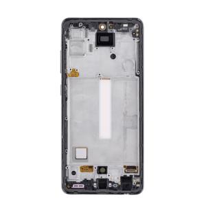 OLED Assembly With Frame Compatible for Samsung Galaxy A52 4G (A525 / 2021) / A52 5G (A526 / 2021) / A52S (A528 / 2021) (Premium) - Black