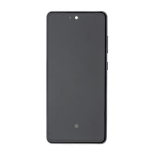 OLED Assembly With Frame Compatible for Samsung Galaxy A52 4G (A525 / 2021) / A52 5G (A526 / 2021) / A52S (A528 / 2021) (Refurbished) - Black