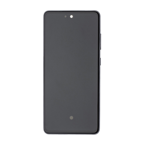 OLED Assembly With Frame Compatible for Samsung Galaxy A52 4G (A525 / 2021) / A52 5G (A526 / 2021) / A52S (A528 / 2021) (Refurbished) - Black