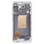 OLED Assembly With Frame Compatible for Samsung Galaxy A55 5G (A556 / 2023) (Refurbished) - Ice Blue