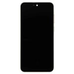 OLED Assembly With Frame Compatible for Samsung Galaxy A55 5G (A556 / 2023) (Refurbished) - Ice Lemon